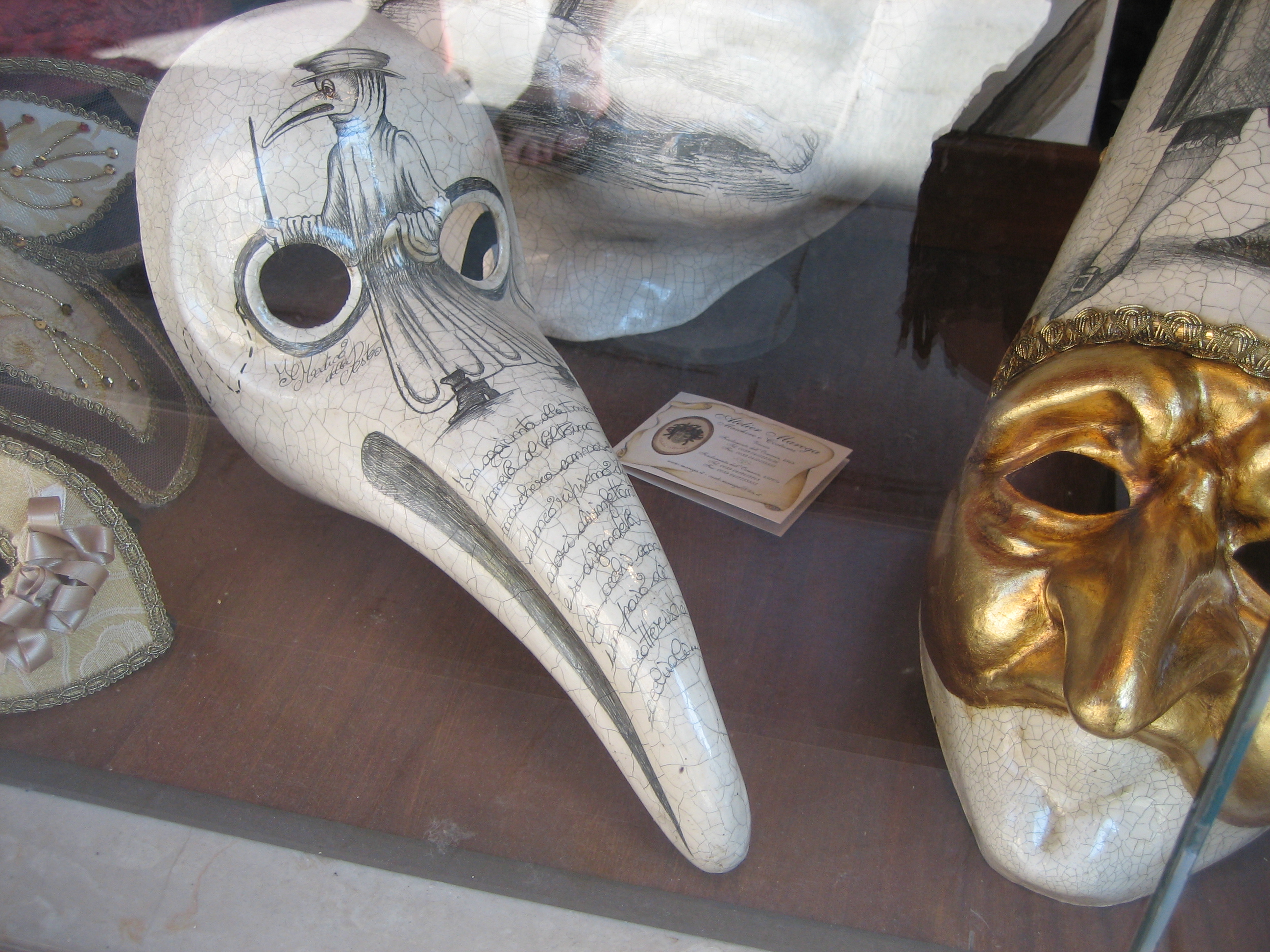 Pestmask från Venedig